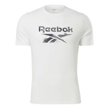 Reebok Identity Modern Camo Short Sleeve Shirt, White 